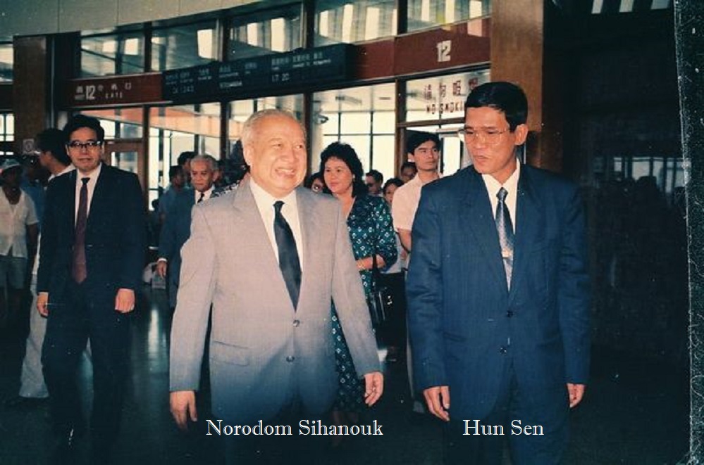 N Sihanouk &amp; HunSen