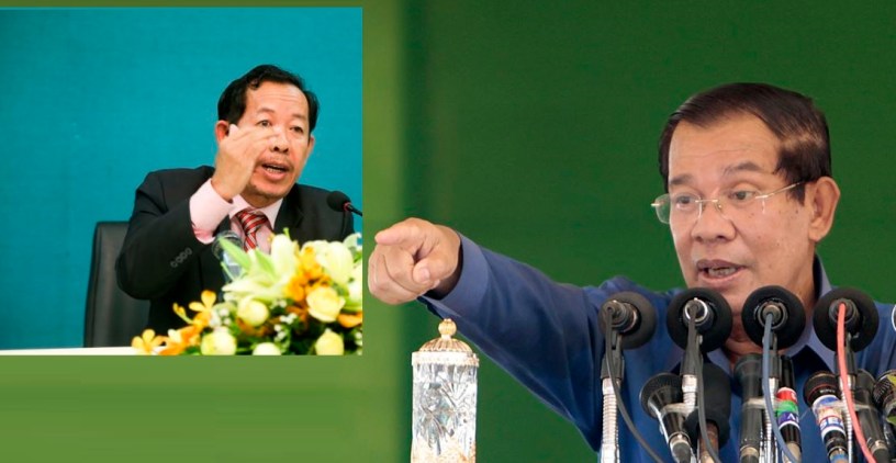 លោក រ៉ុង ឈុន (Rong Chhun) & លោក ហ៊ុន សែន (Hun Sun)